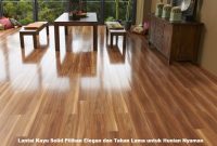 Lantai Kayu Solid Pilihan Elegan dan Tahan Lama untuk Hunian Nyaman